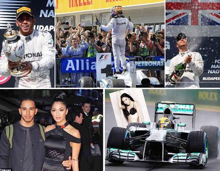Hamilton Dedikasikan Juara Hungaria untuk `Special One`